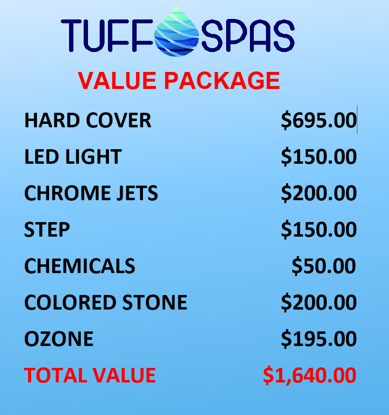 Tuff Spas Value Package
